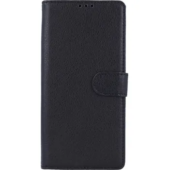 Pouzdro na mobilní telefon Obal Xiaomi Redmi 9A knížkový černý s přezkou (kryt neboli pouzdro na Xiaomi Redmi 9A)