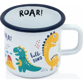 Metalac Dino, smaltovaný hrnek 8 cm, 0,37 l