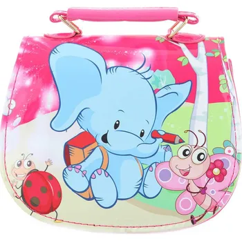 Kabelka dětská se slonem 17x15cm s držadlem | 890021