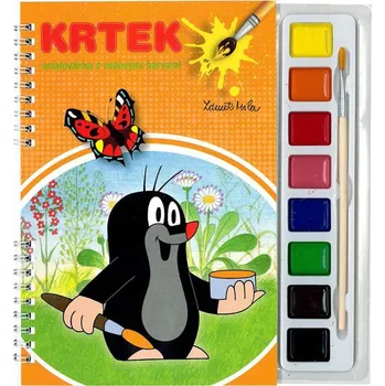 omalovánky AKIM Omalovánky Krtek (Krteček) omalovánky s vodovými barvami a štětcem | 14