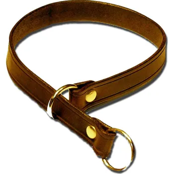 Obojek pro psa Zubíček Obojek stahovací, plochá kůže Délka: 35 cm
