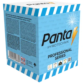 Zábavní pyrotechnika CRACKLING COMET TAIL TO CRACKLING PALM + GREEN STROBE PEONY 16 SH