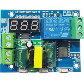 Relé modul zpožďovacího relé - 220V / 250V,10A AC / 30V, 10A DC