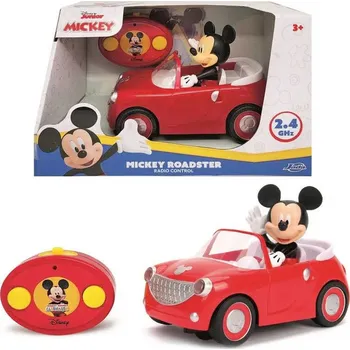 RC model auta JADA RC Auto Roadster s myšákem Mickey Mouse na vysílačku 2,4GHz na baterie | AS37