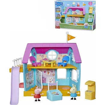 HASBRO Peppa Pig Peppina klubovna herní set 2 figurky s doplňky na baterie Zvuk | AS214