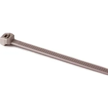 Organizace kabelů Kabelová vázací páska Uvolnitelné 118-00116 PT3B-PEEK-BGE 250mm 4,65 mm Béžová HellermannTyton