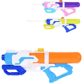 Dětská zbraň Pistole dětská vodní 48cm se zásobníkem na vodu 3 barvy plast | 24