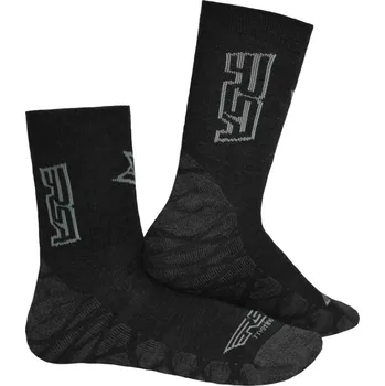 Ponožky RSA Allride Merino tmavě šedé 43-46