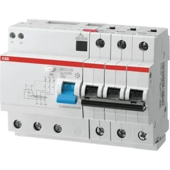 Proudový chránič Proudový chránič RCBO, řada: DS200 3P 16A