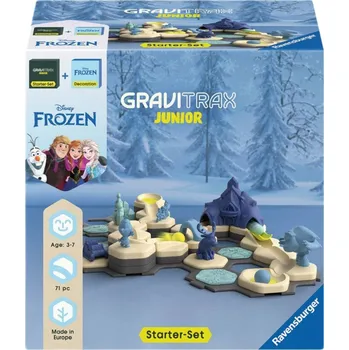 Kuličková dráha RAVENSBURGER Stavebnice GraviTrax Junior set Startovací sada + Frozen 2v1 | 86121