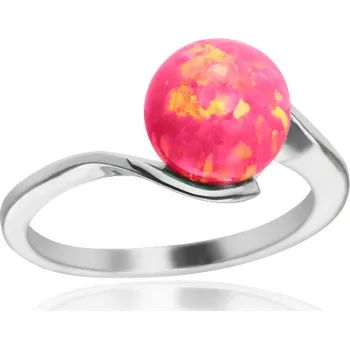 Prsten Niké - prsten s venezuelským opálem, Materiál: Růžové zlato, ryzost 585/1000