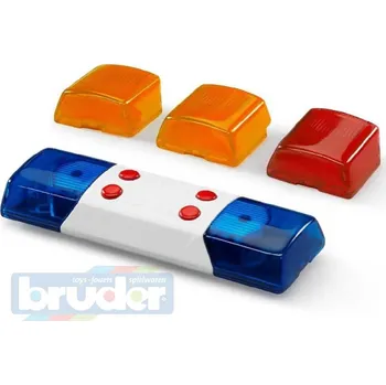 BRUDER 02802 (2802) Maják + siréna univerzální ND 1:16 plast Světlo Zvuk | AS84