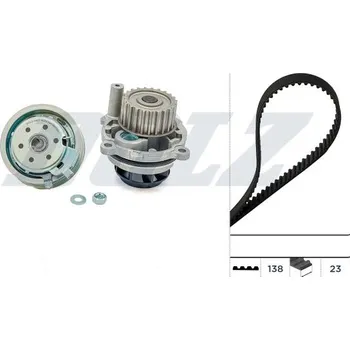 Vodní pumpa + sada ozubeného rozvodového řemene DOLZ KD050