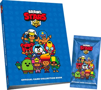 Sběratelská karetní hra Brawl Stars Card Serie 2 + album na kartičky + 5 karet