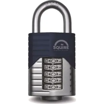 Visací zámek Kódový visací zámek, Odlitek Vnitřní, venkovní 10mm třmen, Modrá