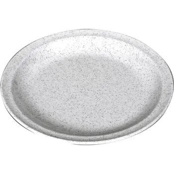 Talíř Waca Melaminový plochý talíř o průměru 23,5 cm granitový