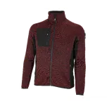 BENNON mikina na zip ALTOS, červená