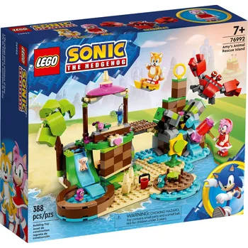 Hračka LEGO SONIC THE HEDGEHOG Amyin ostrov na záchranu zvířat 76992 STAVEBNICE | 30887