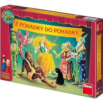 Společenská hra DINO Hra Z pohádky do pohádky retro edice *SPOLEČENSKÉ HRY* | 906524