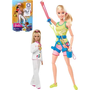 Panenka MATTEL BRB Panenka Barbie Olympionička Tokio 2020 set s doplňky 3 druhy | 2750