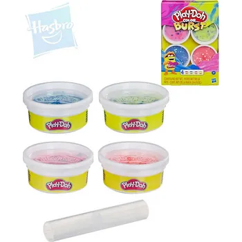 modelína a plastelína HASBRO PLAY-DOH Modelína barevné balení set 4 kelímky různé druhy | 65554