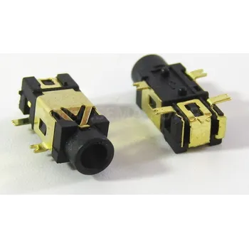 Audio redukce konektor 2,5 stereo jack zásuvka PJ-209 - 5pin