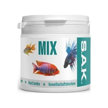 Krmivo pro rybičky S.A.K. mix 75 g (150 ml) velikost 0