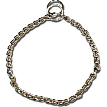 Obojek pro psa Zubíček Obojek stahovací řetízek jednoduchý Délka: 65 cm