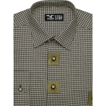 Pánská košile LUKO Myslivecká košile F032230 - dlouhý rukáv Velikost: 56