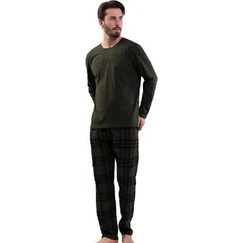 Pyžamo pro muže Shapes zelený 1P1367 zelená xxl