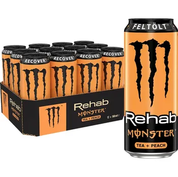 Energetický nápoj Monster Rehab Peach 12x500ml HU