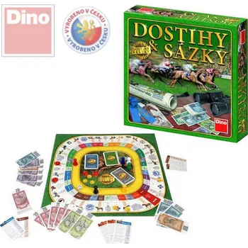Volný čas DINO HRA Dostihy a Sázky *SPOLEČENSKÉ HRY* | AS130