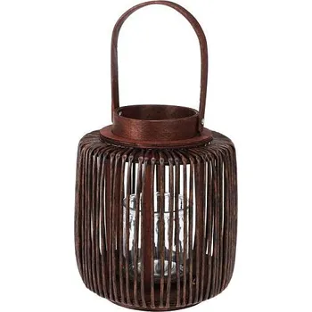 ProGarden Lucerna dřevěná 22 x 24 cm hnědá KO-AAE441150