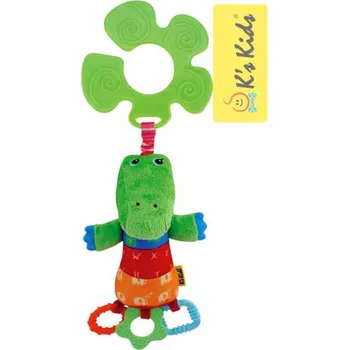 Hračka pro nejmenší K´S KIDS Krokodýl KrokoBloko Textilní S úchytem Na kočárek BABY | 444749
