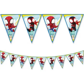 PROCOS Girlanda vlaječková Spidey ozdobný závěs dekorace na párty | 600994