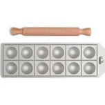 Marcato Forma na kulaté ravioli, 12 ks + váleček RA-T55X12-CLS