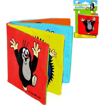 Panenka KRTEK (Krteček) Knížečka textilní baby obrázková pro miminko | AS22