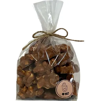 Nutworld.cz Arašídové hrudky v celofánu - Mléčná čokoláda 150g