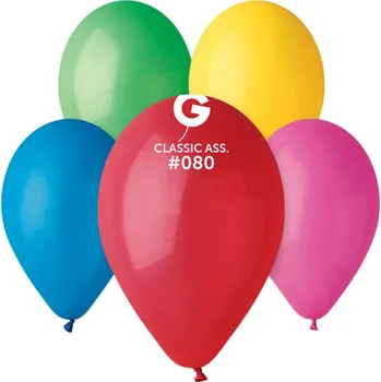 Balónek GEMAR Balónky nafukovací 26cm Pastelové barevné set 15ks v sáčku | 36