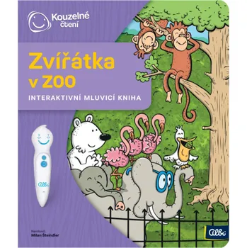 Dětské zboží ALBI Kouzelné čtení Kniha interaktivní Zvířátka v ZOO | 379929
