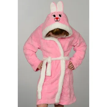 Dívčí oblečení Dívčí župan, župan pro holky 1T0222 růžová 110-116-5-6-let