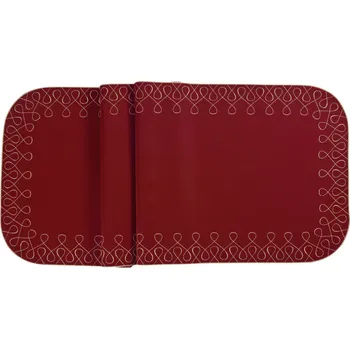 ubrus Sander Čtvercový ubrus Curly, 85 x 85 cm, burgundy 826803-26