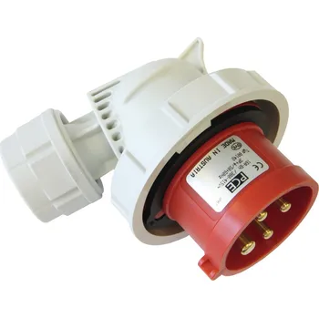 Elektrická zásuvka PCE Vidlice 32A/400V 5-pól. 6h IP67 PC-80252-6