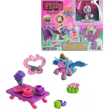 Figurka EP Line Filly Stars Glitter hrací set koník s kartou a doplňky v krabici 4 druhy | AS128