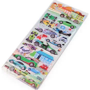 Samolepící dekorace Samolepky 3D auta -3