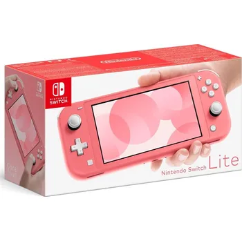 Herní konzole Herní konzole Nintendo SWITCH Lite - růžová