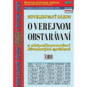Novelizovaný zákon o verejnom obstarávaní 17 2024