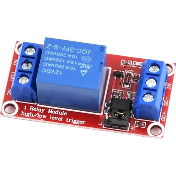 Relé modul spínacího relé - 12V / 250V,10A AC / 30V, 10A DC