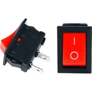 vypínač Kolébkový spínač 2-pozice 250V/6A 125V 10A