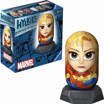 Ravensburger 3D Puzzle - Hylkies: Marvel: Captain Marvel - 54 dílků
